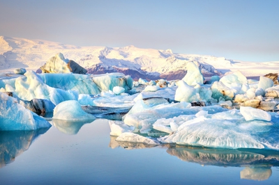 Jökulsárlón Iceberg Lagoon photo location in Iceland